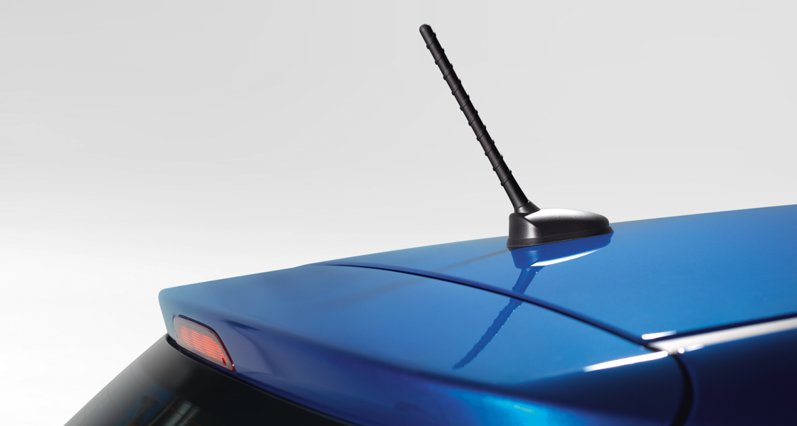 Closer view of rear combination lamp
