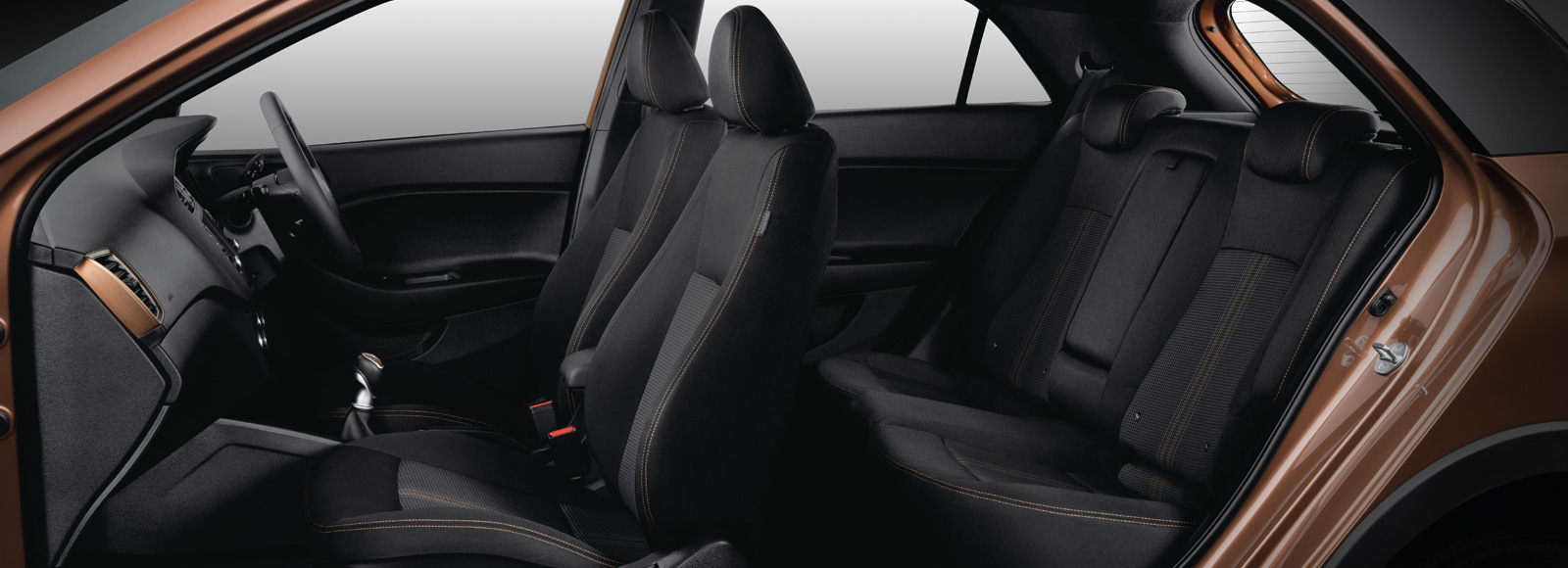 Full view of interior from side viewpoint