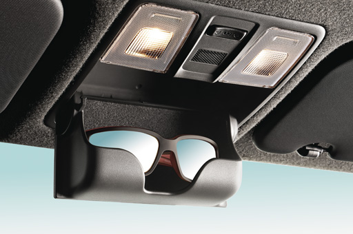 Sun visor with mirror