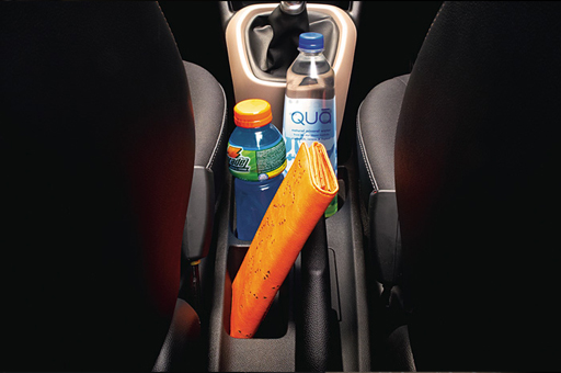 Front seat adjustment