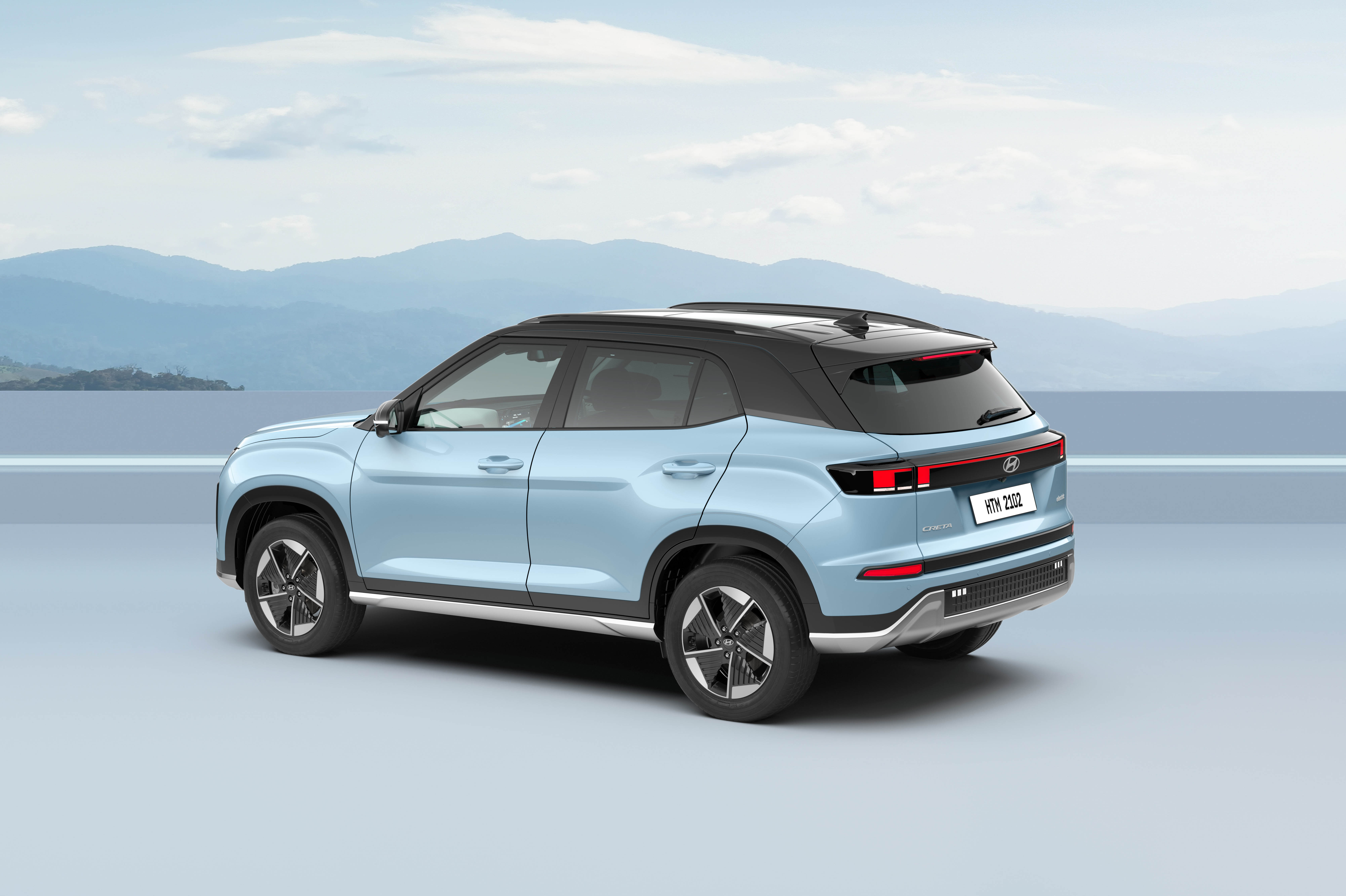 Wireframe of Creta illustrated