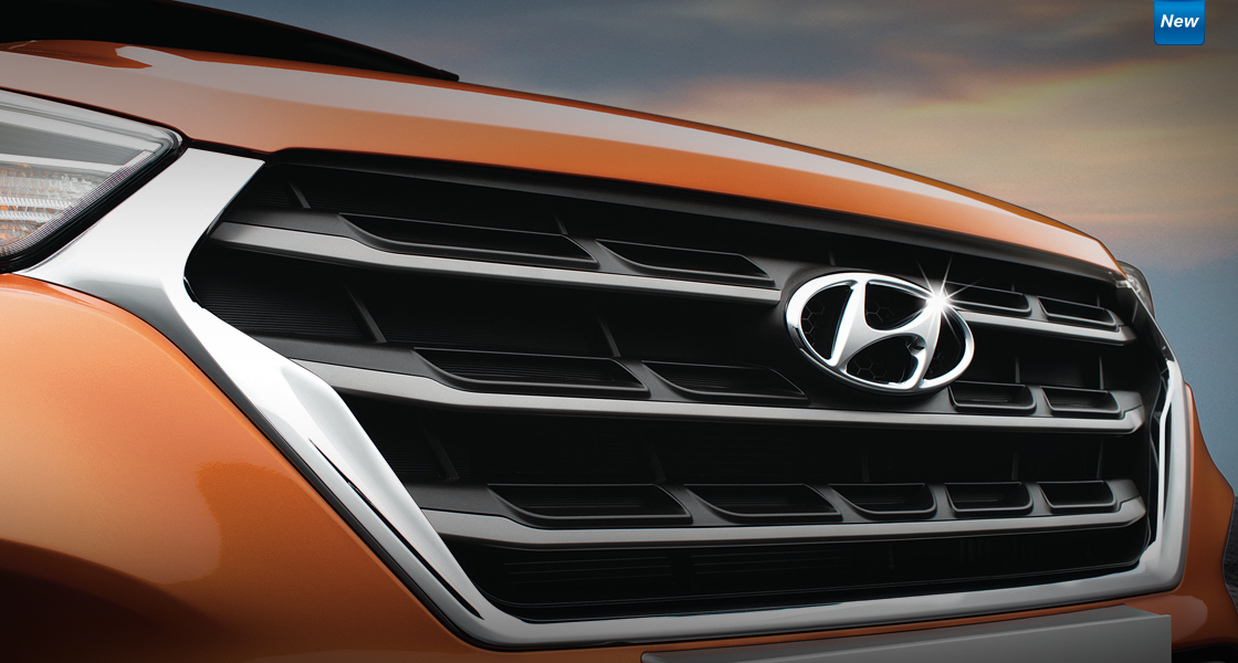 Three Slat Chrome Grille