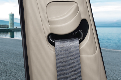 Height adjustable Seat Belt Anchor